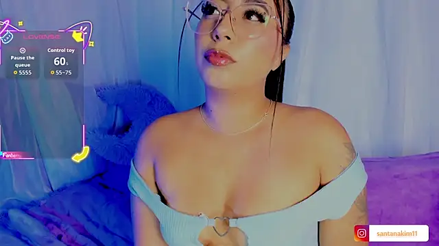 Snapshot of kim_santana_ chatting on May 10, 5:45 am kim santana online show from May 10, 5:45 am