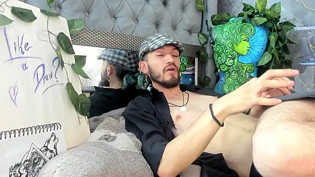 AngelDamianArt online show from November 24, 7:35 pm