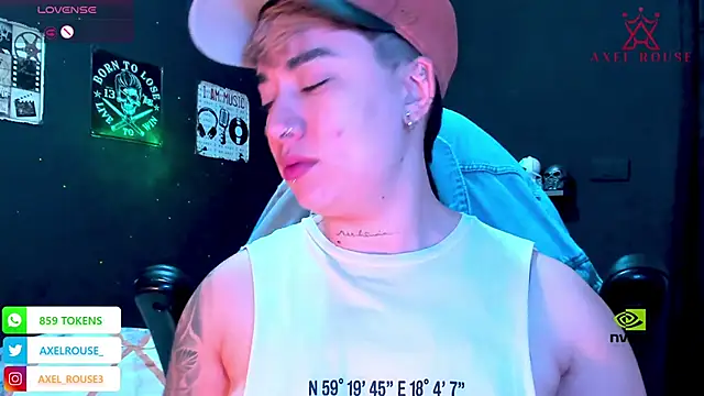 AxelRouse3 online show from January 10, 5:37 pm