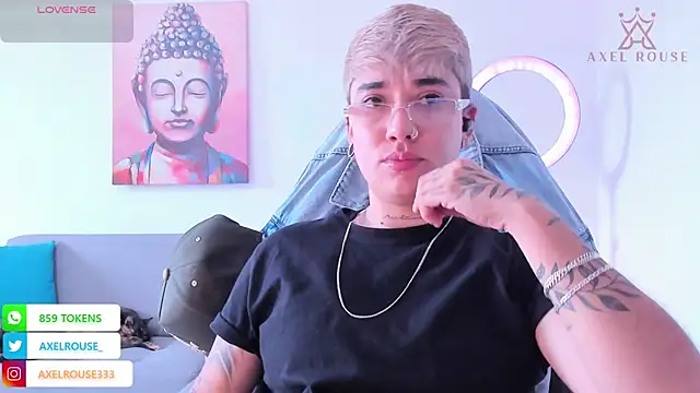 AxelRouse3 online show from February 12, 6:14 pm