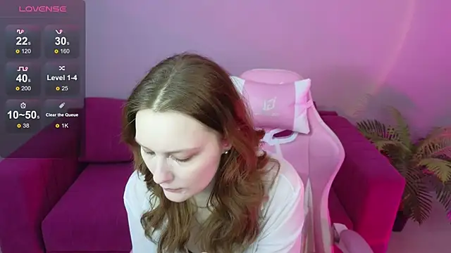 Ginger Kristin online show from January 15, 8:08 am