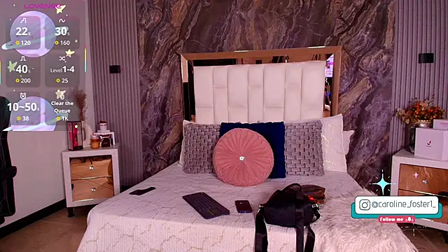 Caroline foster1 online show from February 11, 11:59 am