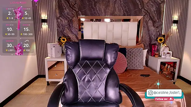 Caroline foster1 online show from April 16, 12:17 pm