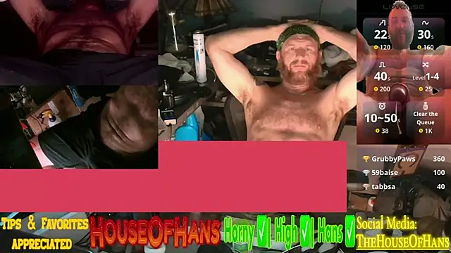 HouseOfHans online show from March 25, 1:55 am
