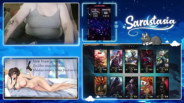 Sarastasia417 online show from May 7, 2:50 am
