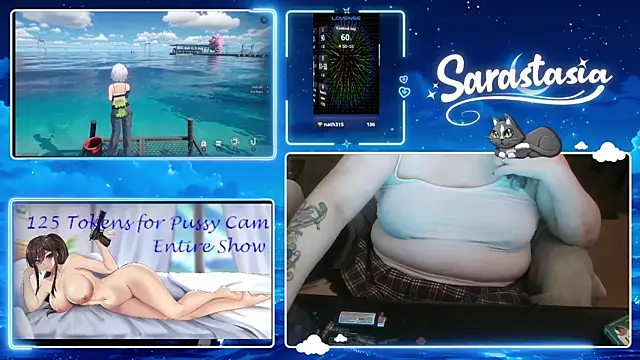 Sarastasia417 online show from July 4, 5:35 am