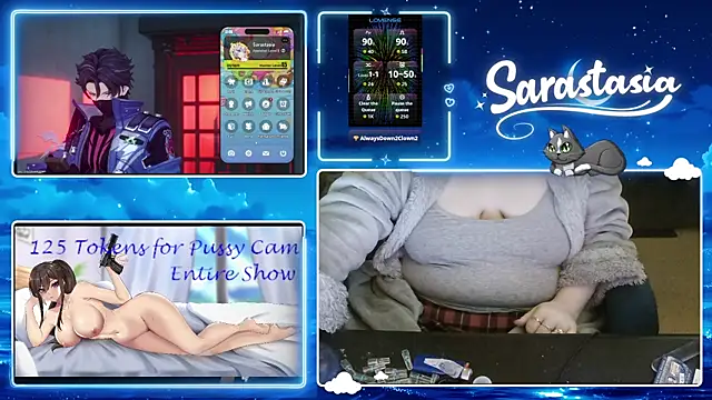 Sarastasia417 online show from July 5, 4:52 am