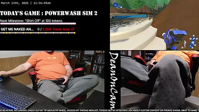 DeanonCam online show from March 13, 4:57 pm