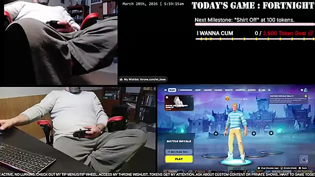 DeanonCam online show from March 28, 10:59 am