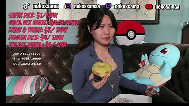 Snapshot of nekoxwaifu chatting on June 29, 6:52 pm nekoxwaifu online show from June 29, 6:52 pm