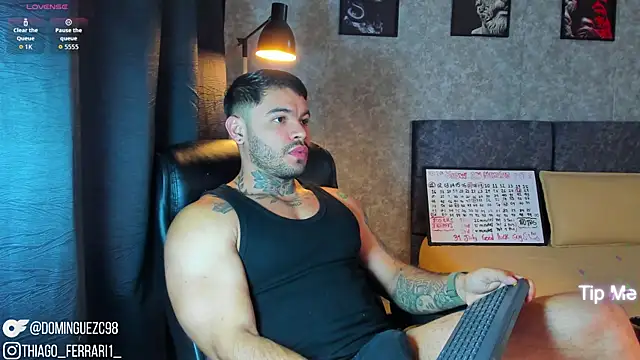 Snapshot of thiago_ferrari_ chatting on July 14, 10:37 pm thiago ferrari online show from July 14, 10:37 pm
