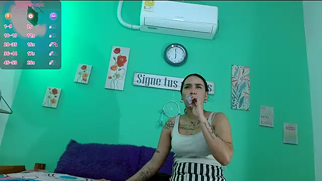 Snapshot of lucerodelamanana343 chatting on July 9, 8:02 pm lucerodelamanana343 online show from July 9, 8:02 pm