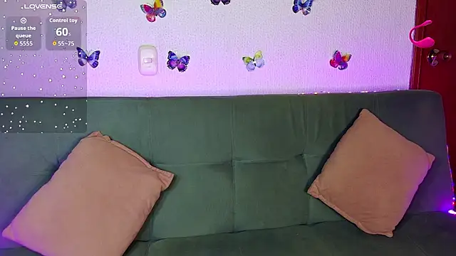 Snapshot of Anihaa chatting on February 12, 4:18 am Anihaa online show from February 12, 4:18 am