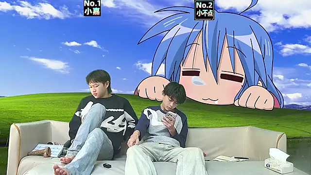 xiaohuangren01 online show from April 4, 2:14 pm