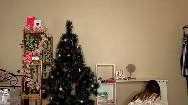 Snapshot of HoneyComfy chatting on February 14, 11:18 am HoneyComfy online show from February 14, 11:18 am