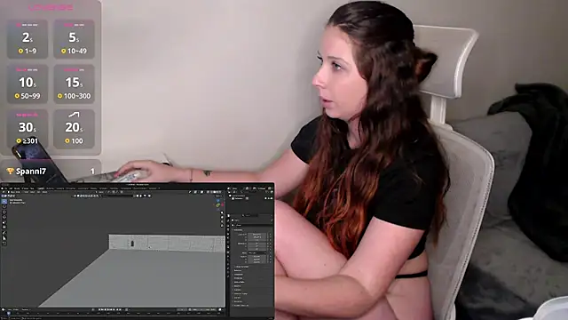 Snapshot of AustrianGirl99AtWork chatting on February 4, 12:38 am AustrianGirl99AtWork online show from February 4, 12:38 am