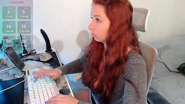 Snapshot of AustrianGirl99AtWork chatting on February 22, 12:45 am AustrianGirl99AtWork online show from February 22, 12:45 am