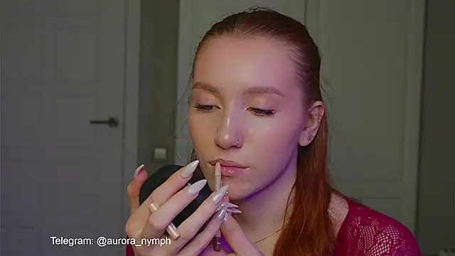 Snapshot of gingerofaurora chatting on February 18, 8:21 am gingerofaurora online show from February 18, 8:21 am