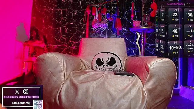 GoddessJulietteNoiir online show from April 5, 11:40 am