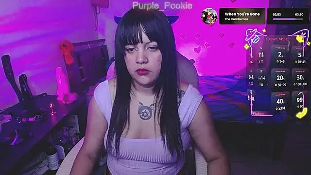 Purple-Pookiee online show from March 4, 4:29 am