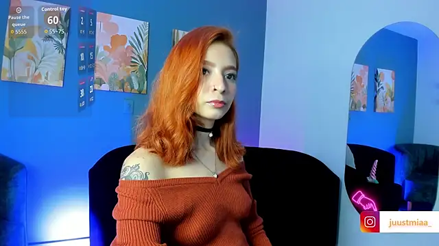 Snapshot of Justmia69 chatting on June 11, 1:16 am Justmia69 online show from June 11, 1:16 am