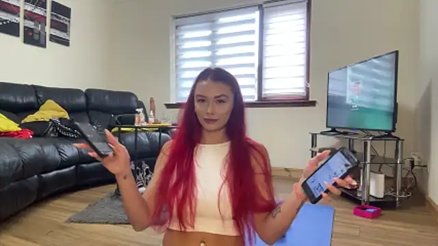 FoxyValentine online show from March 12, 2:34 pm