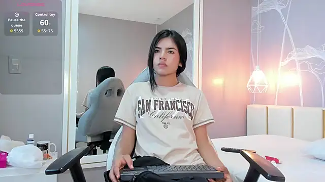 emily cute4u online show from March 11, 9:21 pm