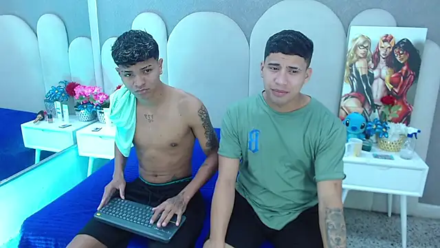 party duo boys online show from March 23, 12:14 am