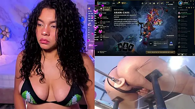 Snapshot of LadyReload chatting on April 27, 2:48 pm LadyReload online show from April 27, 2:48 pm