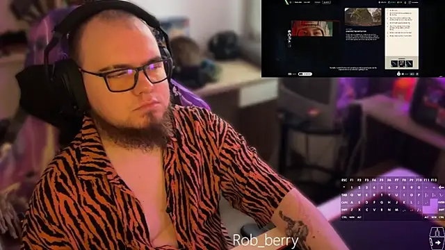 Rob berry online show from April 26, 3:21 pm