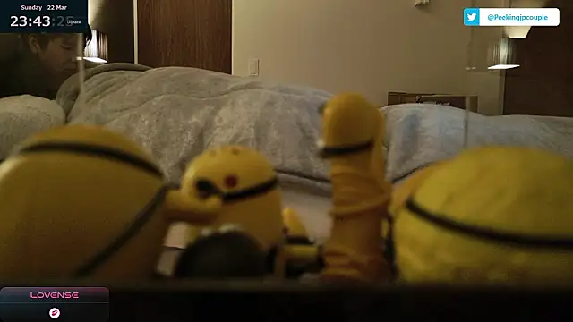 Peeking Bedroom JP online show from March 22, 2:42 pm