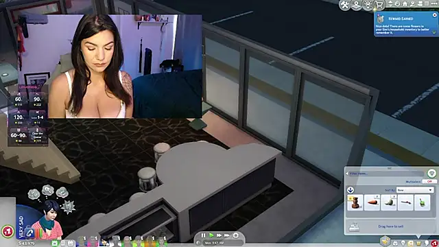 Snapshot of sweetRoxie chatting on May 8, 8:36 pm sweetRoxie online show from May 8, 8:36 pm