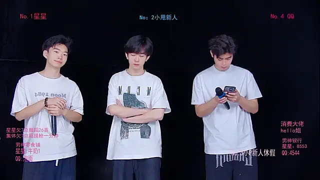 Snapshot of KOboys-818 chatting on May 16, 3:25 am KOboys-818 online show from May 16, 3:25 am