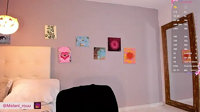 Snapshot of Melaniaa_Roussee chatting on June 6, 2:27 am Melaniaa Roussee online show from June 6, 2:27 am