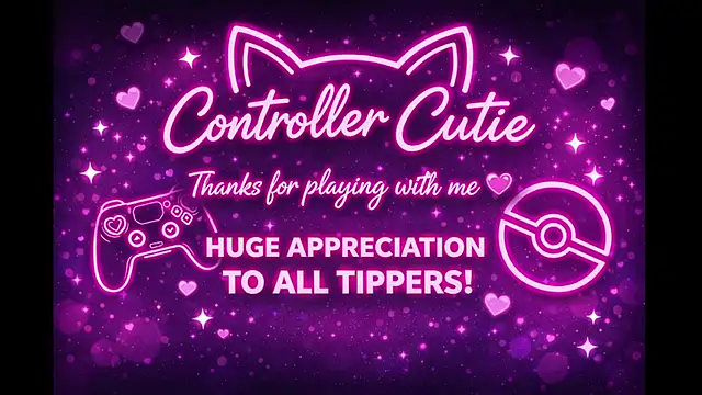 Controllercutie online show from April 14, 2:45 pm