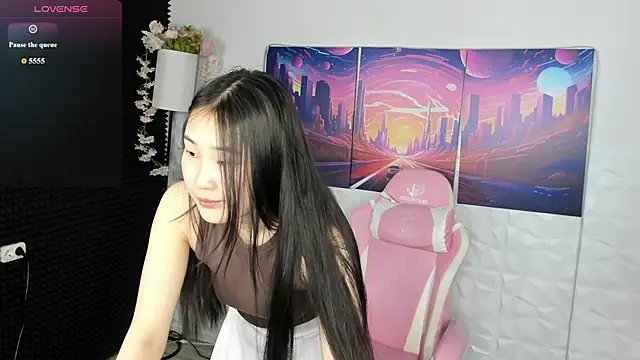 Snapshot of Mina_K1m chatting on June 8, 1:09 am Mina K1m online show from June 8, 1:09 am