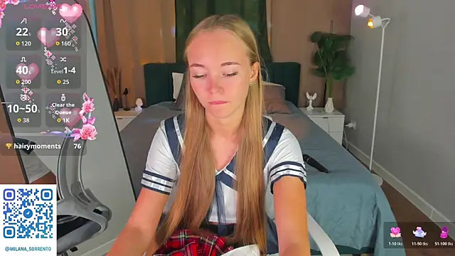 Milana Sorrento online show from July 24, 12:41 am
