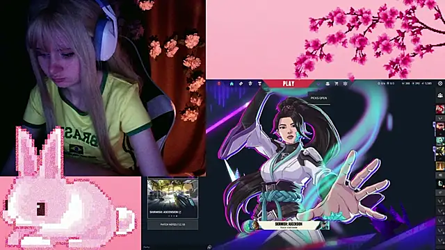 Snapshot of AmmiRinn chatting on June 4, 4:57 pm AmmiRinn online show from June 4, 4:57 pm