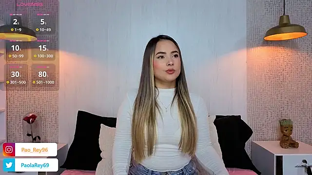 paolarey online show from March 7, 10:07 pm