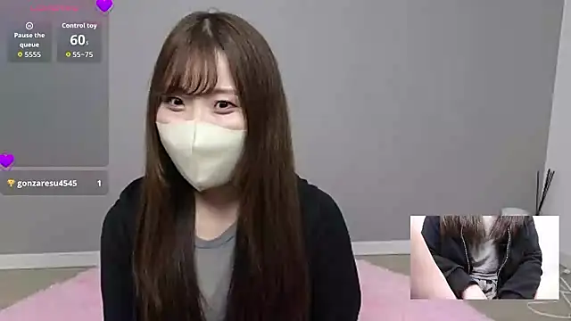Snapshot of miyu5745 chatting on May 11, 11:16 am miyu5745 online show from May 11, 11:16 am