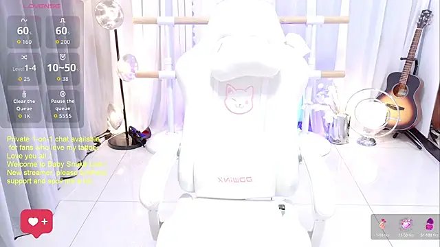 BabySnake online show from July 8, 4:11 pm