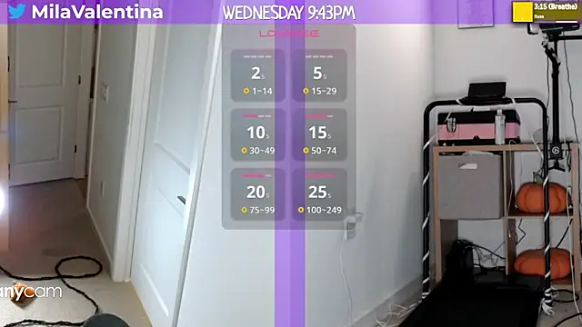 MilaValentina online show from February 6, 2:44 am