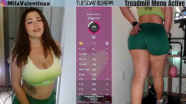 MilaValentina online show from March 18, 12:25 am