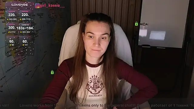 Snapshot of Girl_Ksenia chatting on February 8, 9:15 pm Girl Ksenia online show from February 8, 9:15 pm