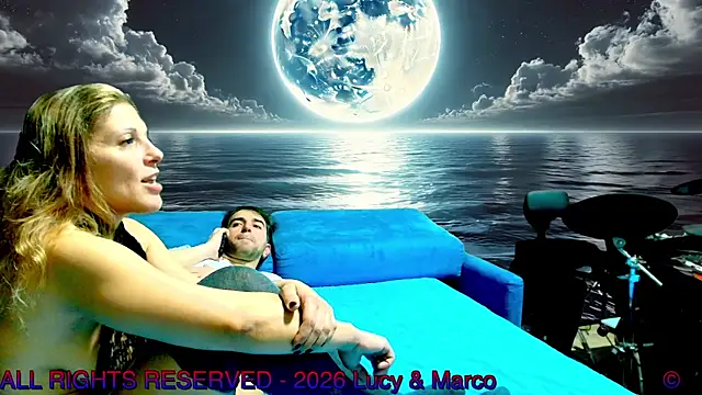 Snapshot of Lucy_and_Marco chatting on March 6, 8:38 pm Lucy and Marco online show from March 6, 8:38 pm