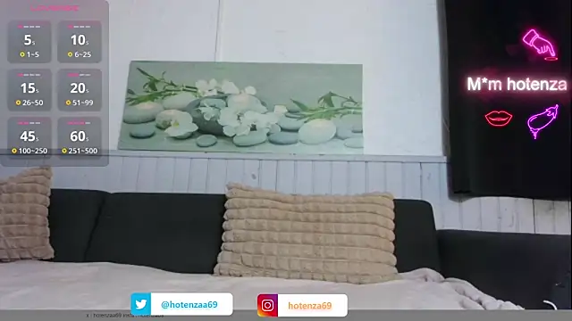 Hotenza69 online show from January 16, 11:15 am