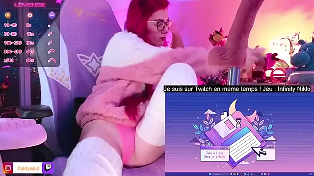 Snapshot of Indriya2x0 chatting on January 24, 8:32 pm Indriya2x0 online show from January 24, 8:32 pm