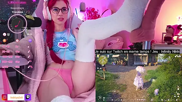 Snapshot of Indriya2x0 chatting on January 29, 7:53 pm Indriya2x0 online show from January 29, 7:53 pm