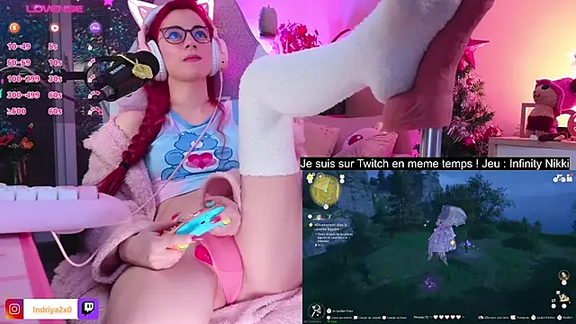 Snapshot of Indriya2x0 chatting on January 29, 11:04 pm Indriya2x0 online show from January 29, 11:04 pm