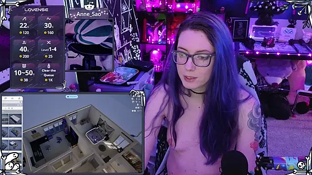 AnneSao online show from March 21, 11:23 pm